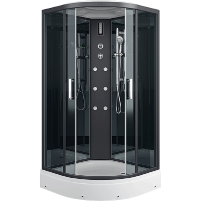 Душевая кабина ERLIT 57 серия ER570917-C2-RUS тонированное стекло